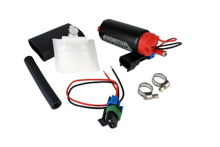 Aeromotive 340 Series Stealth In - Tank E85 Fuel Pump - Offset Inlet - Inlet Inline w/Outlet - CPC Performance