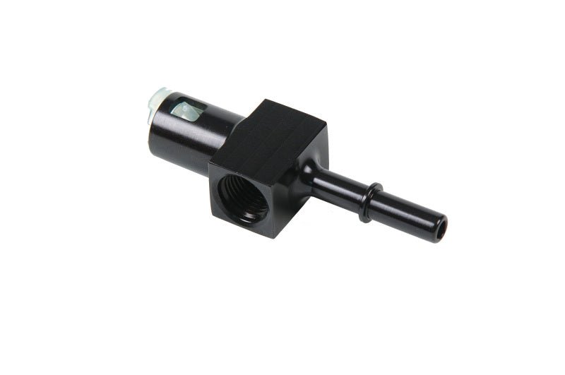 Aeromotive 5/16in Quick Connect with AN - 06 port and 1/8in gauge port - CPC Performance