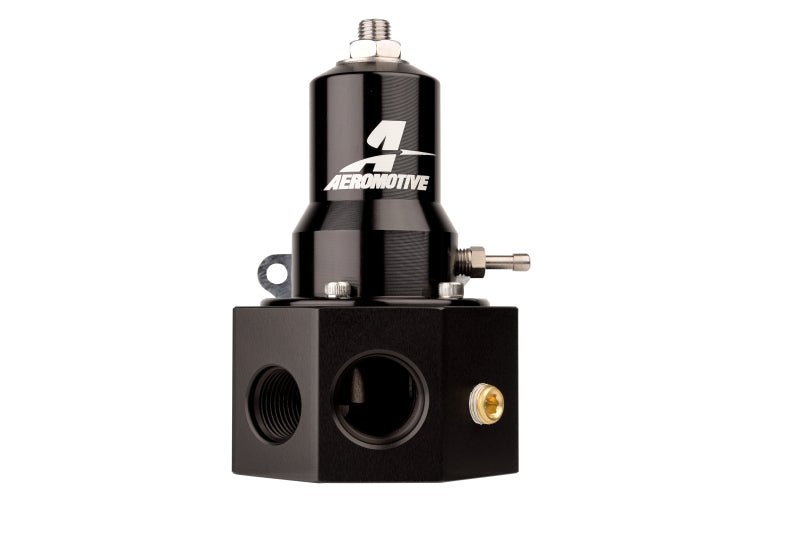 Aeromotive Adjustable Fuel Pressure Regulator 30 - 120PSI .313 Valve - 3x - 8 / 1x - 10 Inlet - 10 Return - CPC Performance