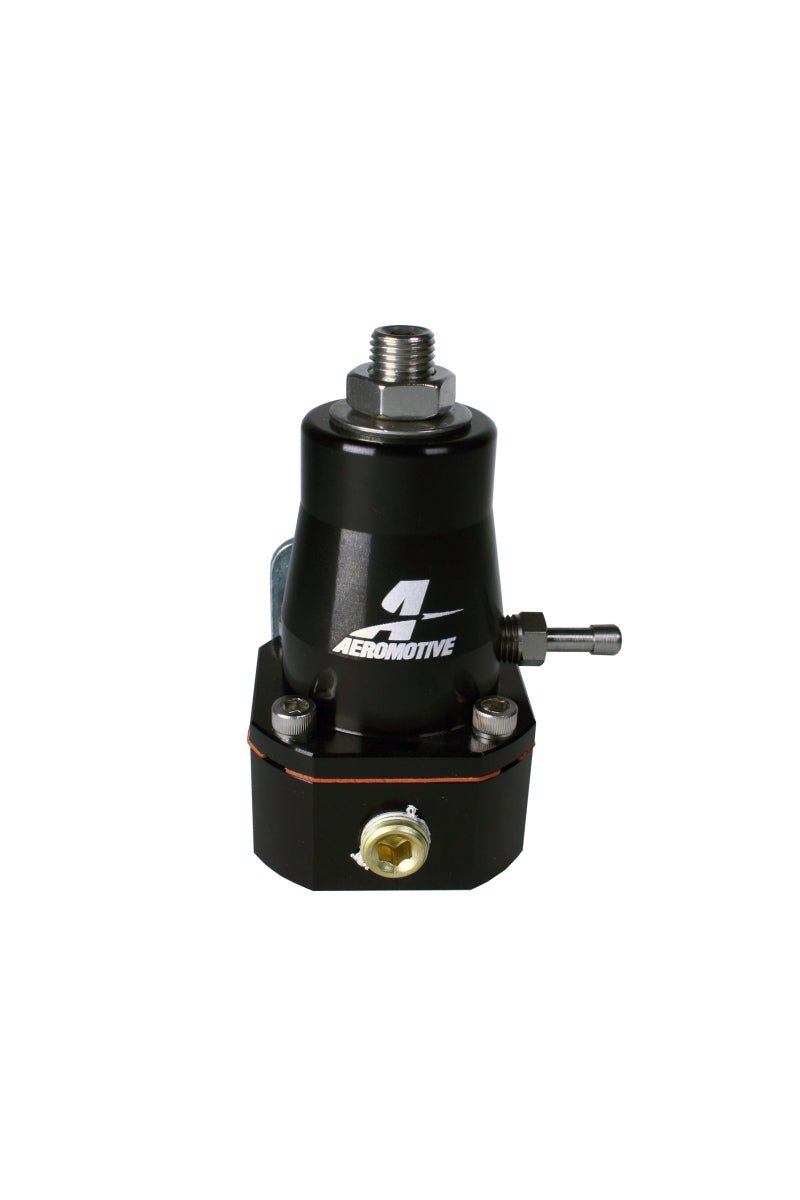Aeromotive Adjustable Regulator Billet EFI Bypass - (2) - 6 Inlets/(1) - 6 Return - Black - CPC Performance