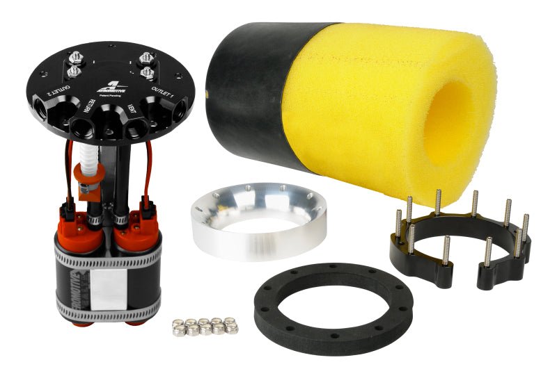 Aeromotive Fuel Pump - Universal - Phantom Dual 340 - 6 - 10in Depth - CPC Performance