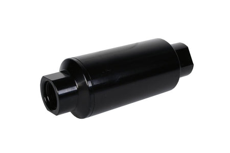 Aeromotive In - Line Filter 10AN 10 Micron Microglass Element Bright - Dip Black 2in OD - CPC Performance