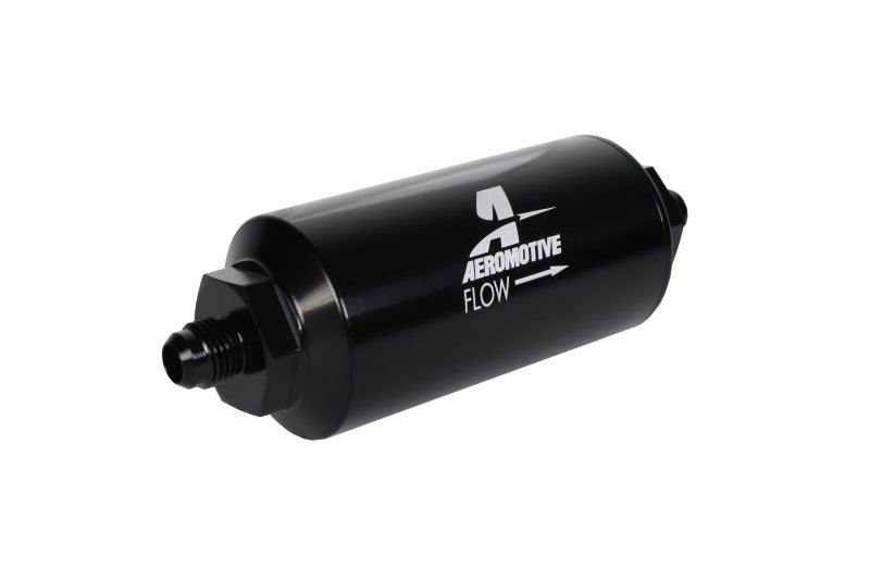 Aeromotive In - Line Filter - (AN - 06 Male) 100 Micron Stainless Steel Element - CPC Performance