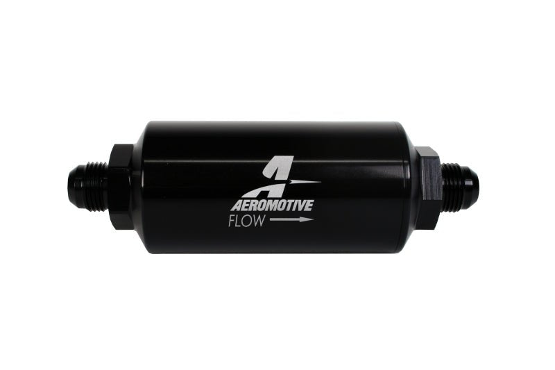 Aeromotive In - Line Filter - (AN - 08 Male) 100 Micron Stainless Steel Element - CPC Performance