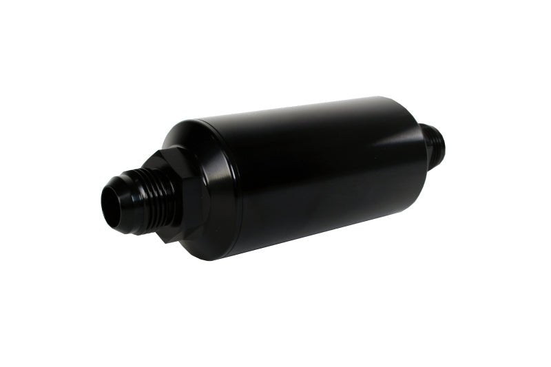 Aeromotive In - Line Filter - (AN - 10) 100 Micron Stainless Steel Element Black Anodize Finish - CPC Performance