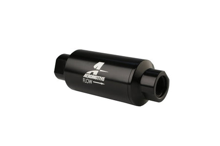 Aeromotive In - Line Filter - AN - 10 - Black - 10 Micron - CPC Performance