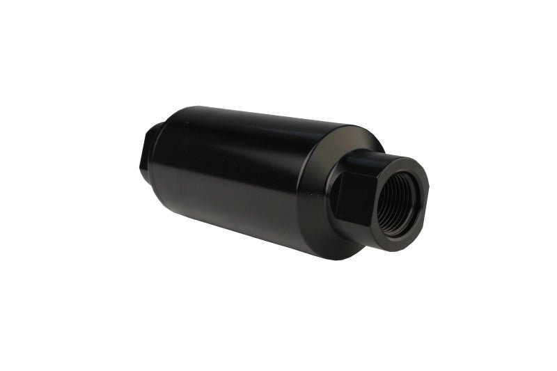 Aeromotive In - Line Filter - AN - 10 - Black - 100 Micron - CPC Performance