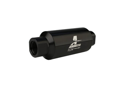Aeromotive In - Line Filter - AN - 10 - Black - 100 Micron - CPC Performance