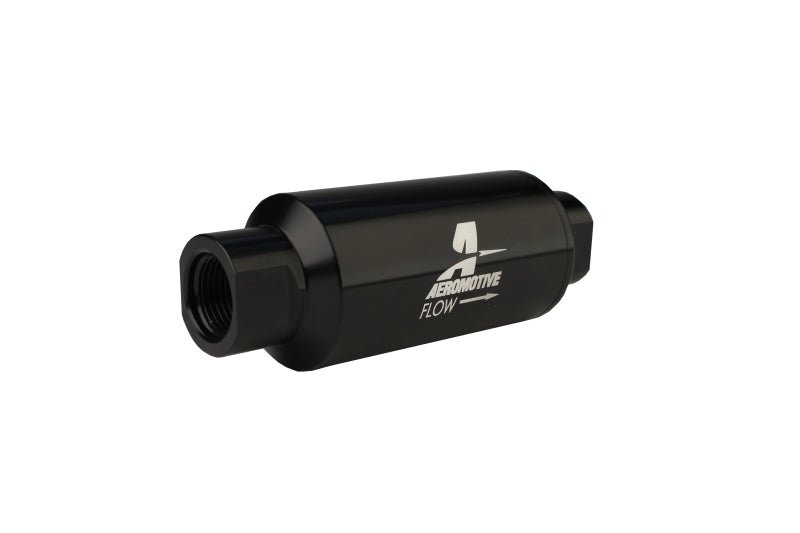 Aeromotive In - Line Filter - AN - 10 - Black - 100 Micron - CPC Performance