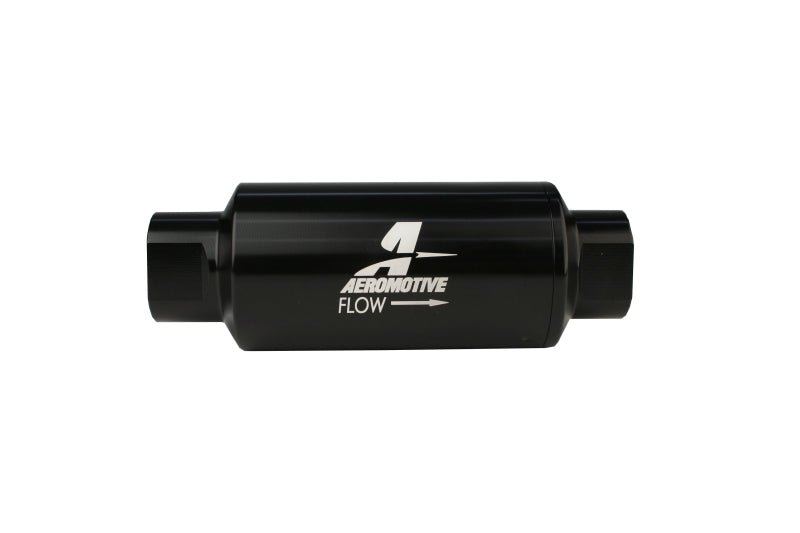 Aeromotive In - Line Filter - AN - 10 - Black - 100 Micron - CPC Performance