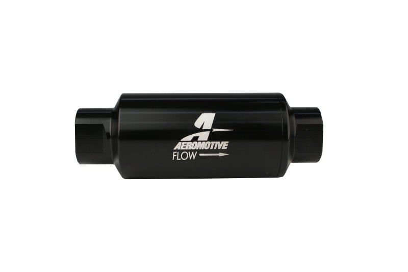 Aeromotive In - Line Filter - AN - 10 - Black - 100 Micron - CPC Performance
