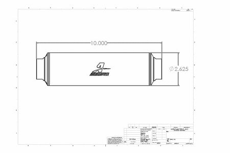 Aeromotive In - Line Filter - AN - 16 100 Micron SS Element Extreme Flow - CPC Performance