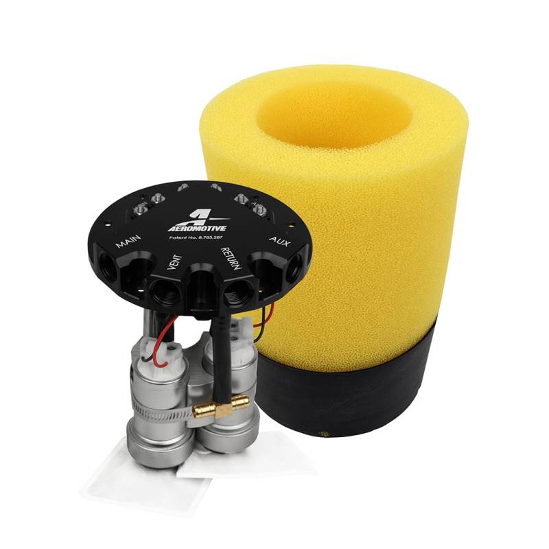 Aeromotive Phantom 450 Dual Stealth 340 Fuel Pumps 6 - 10in Depth - CPC Performance