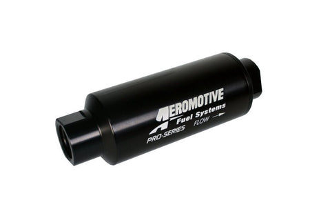 Aeromotive Pro - Series In - Line Fuel Filter - AN - 12 - 100 Micron SS Element - CPC Performance