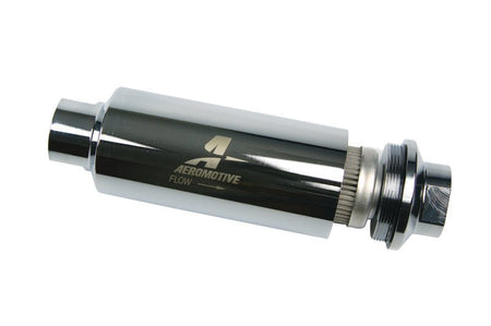 Aeromotive Pro - Series In - Line Fuel Filter - AN - 12 - 100 Micron SS Element - CPC Performance