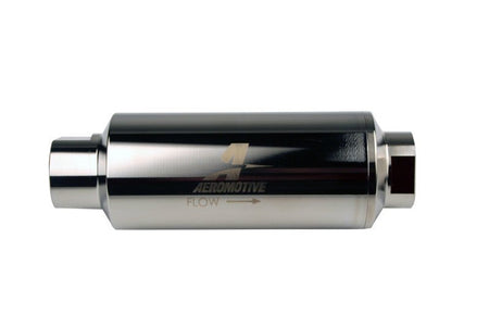 Aeromotive Pro - Series In - Line Fuel Filter - ORB - 12 - 10 Micron Microglass Element - CPC Performance