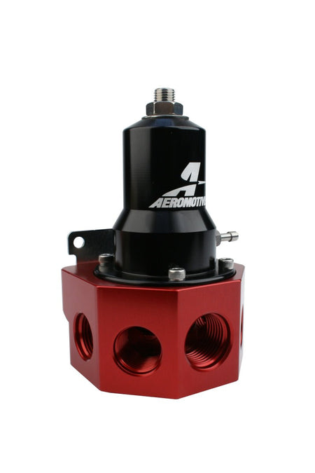 Aeromotive Regulator - 30 - 120 PSI - .500 Valve - 4x AN - 08 and AN - 10 inlets / AN - 10 Bypass - CPC Performance