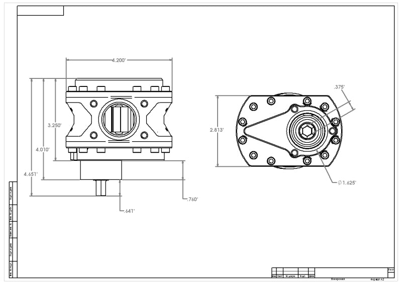 Aeromotive Spur Gear Fuel Pump - 3/8in Hex - 1.20 Gear - 25gpm - CPC Performance