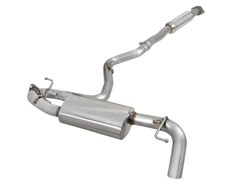 aFe POWER Takeda 2.5in 304 SS Cat-Back Exhaust System Subaru Crosstrek 18-19 H4-2.0L