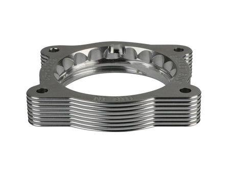 aFe 02 - 09 Chevrolet Trailblazer/ 02 - 09 GMC Envoy L6 4.2L Silver Bullet Throttle Body Spacer - Silver - CPC Performance