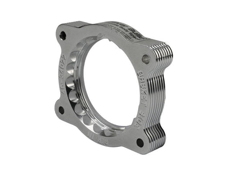 aFe 02 - 09 Chevrolet Trailblazer/ 02 - 09 GMC Envoy L6 4.2L Silver Bullet Throttle Body Spacer - Silver - CPC Performance