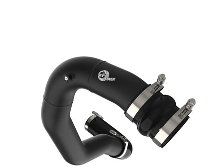 afe 08 - 10 Ford Trucks V8 - 6.4L (td) BladeRunner 3 IN Aluminum Hot Charge Pipe - Black - CPC Performance
