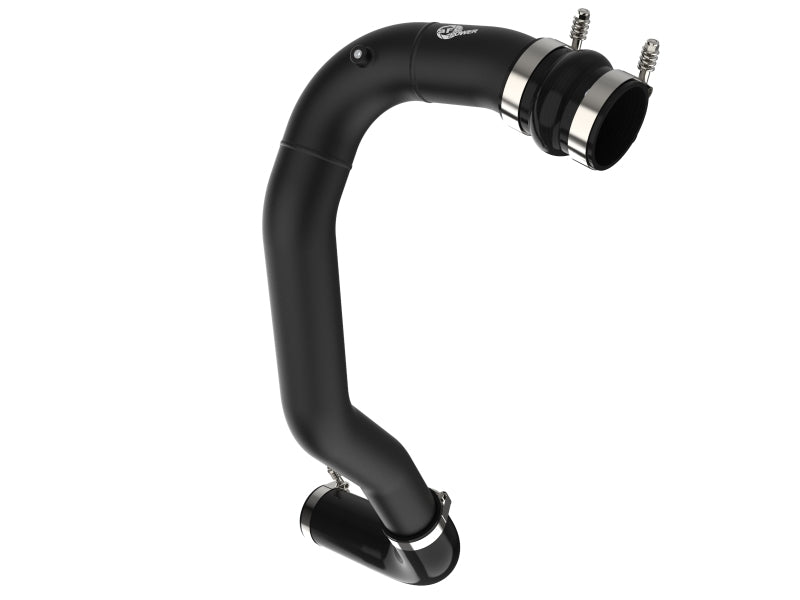 afe 08 - 10 Ford Trucks V8 - 6.4L (td) BladeRunner 3 IN Aluminum Hot Charge Pipe - Black - CPC Performance