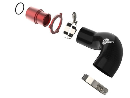 aFe 15 - 19 VW GTI Turbocharger Inlet Pipe - Red - CPC Performance