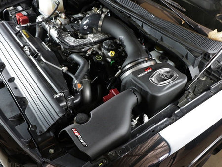 aFe 16 - 19 Nissan Titan XD V8 5.0L Momentum HD Cold Air Intake System w/ Pro DRY S Media - CPC Performance