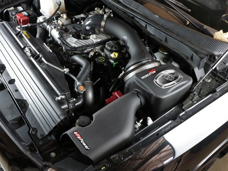 aFe 16 - 19 Nissan Titan XD V8 5.0L Momentum HD Cold Air Intake System w/ Pro DRY S Media - CPC Performance