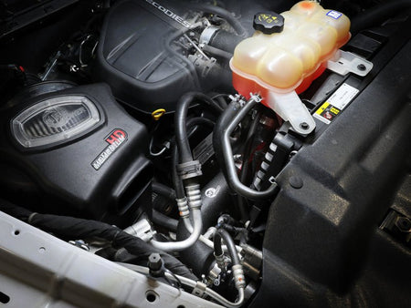 aFe 16 - 19 RAM 1500 V6 3.0L (TD) BladeRunner 3in Aluminum Hot & Cold Charge Pipe Kit - Black - CPC Performance