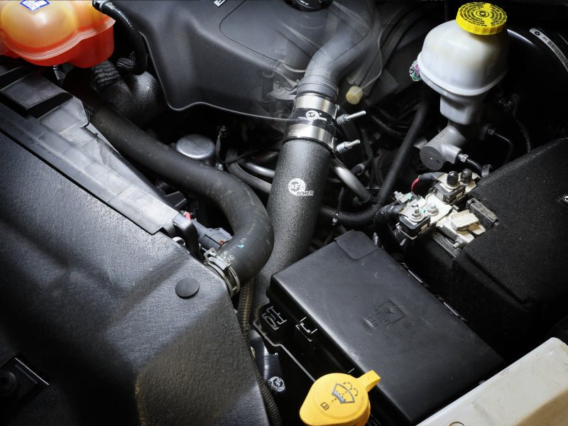 aFe 16 - 19 RAM 1500 V6 3.0L (TD) BladeRunner 3in Aluminum Hot & Cold Charge Pipe Kit - Black - CPC Performance