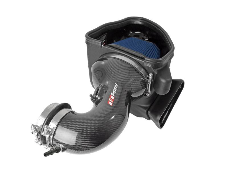 aFe 17 - 12 Chevrolet Camaro ZL1 (6.2L - V8) Track Series Carbon Fiber CAI System w/ Pro 5R Filters - CPC Performance