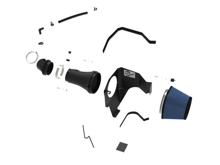 aFe 17 - 18 Dodge Challenger/Charger Magnum FORCE Stage - 2XP Cold Air Intake System w/Pro DRY S - Black - CPC Performance
