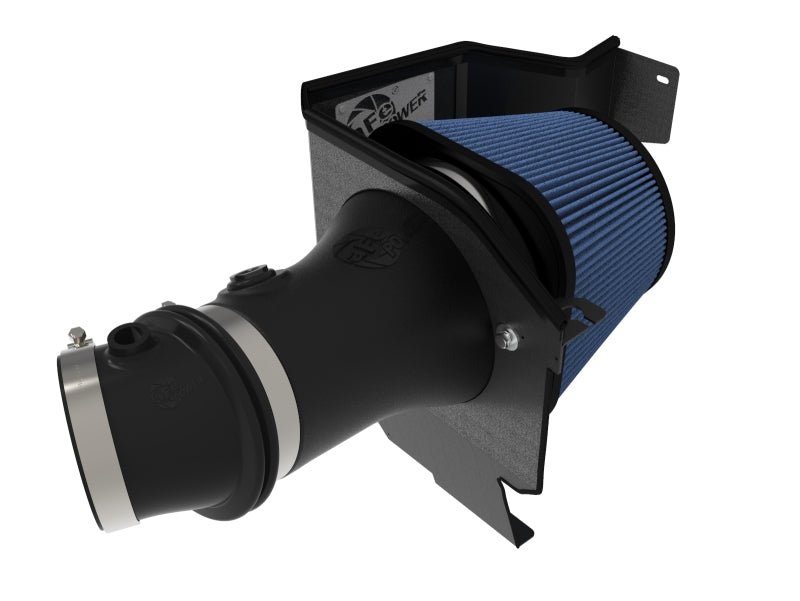 aFe 17 - 18 Dodge Challenger/Charger Magnum FORCE Stage - 2XP Cold Air Intake System w/Pro DRY S - Black - CPC Performance