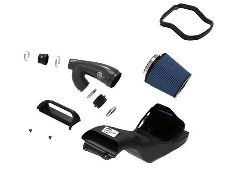 aFe 17 - 20 Ford F - 150/Raptor Track Series Carbon Fiber Cold Air Intake System With Pro 5R Filters - CPC Performance