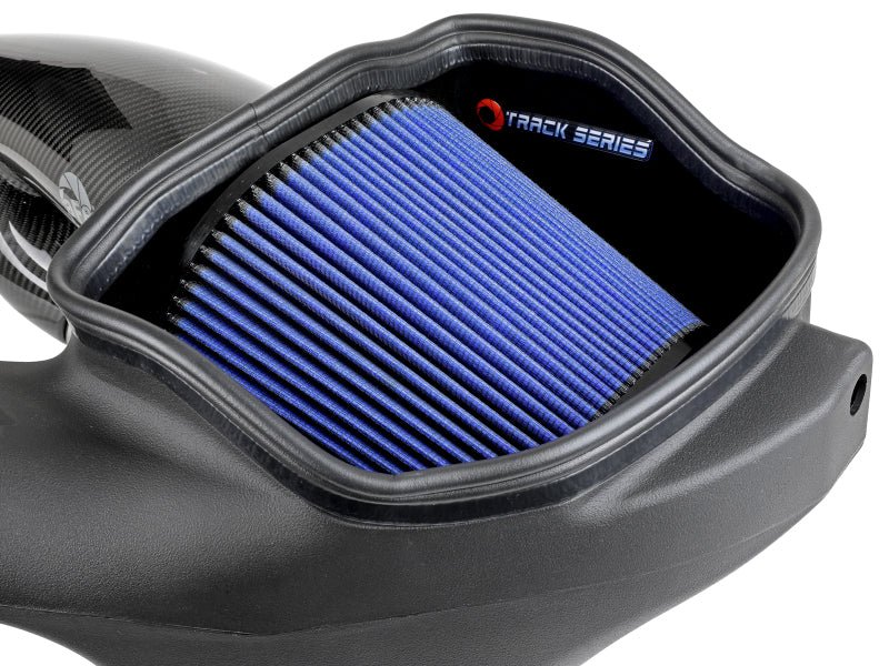 aFe 17 - 20 Ford F - 150/Raptor Track Series Carbon Fiber Cold Air Intake System With Pro 5R Filters - CPC Performance