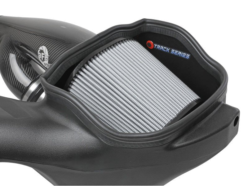 aFe 17 - 20 Ford F - 150/Raptor Track Series Carbon Fiber Cold Air Intake System With Pro DRY S Filters - CPC Performance