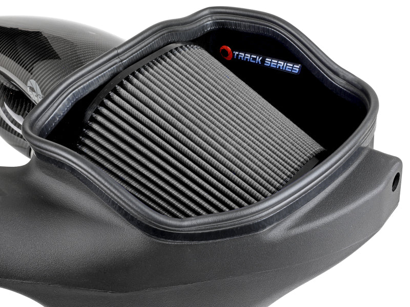 aFe 17 - 20 Ford F - 150/Raptor Track Series Carbon Fiber Cold Air Intake System With Pro DRY S Filters - CPC Performance