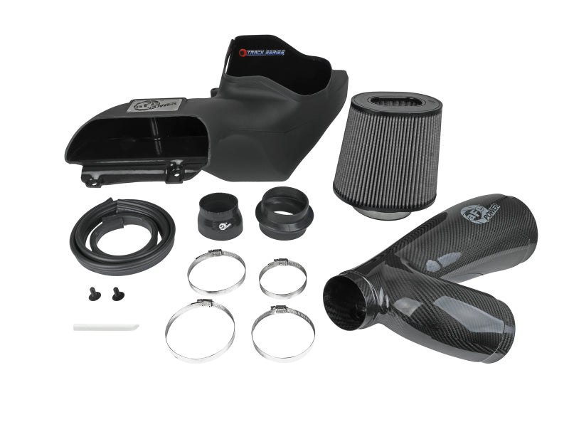 aFe 17 - 20 Ford F - 150/Raptor Track Series Carbon Fiber Cold Air Intake System With Pro DRY S Filters - CPC Performance