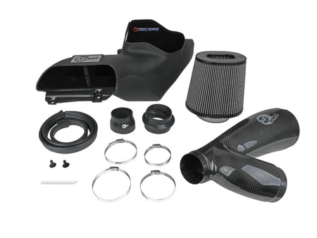 aFe 17 - 20 Ford F - 150/Raptor Track Series Carbon Fiber Cold Air Intake System With Pro DRY S Filters - CPC Performance