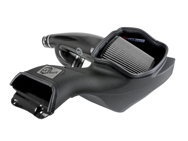 aFe 17 - 20 Ford F - 150/Raptor Track Series Carbon Fiber Cold Air Intake System With Pro DRY S Filters - CPC Performance