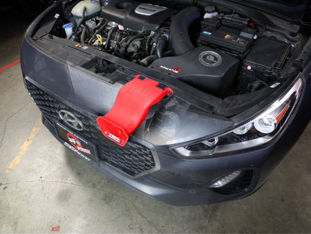 aFe 18 - 20 Hyundai Elantra GT L4 - 1.6L (t) Takeda Momentum Dynamic Air Scoop - Red - CPC Performance