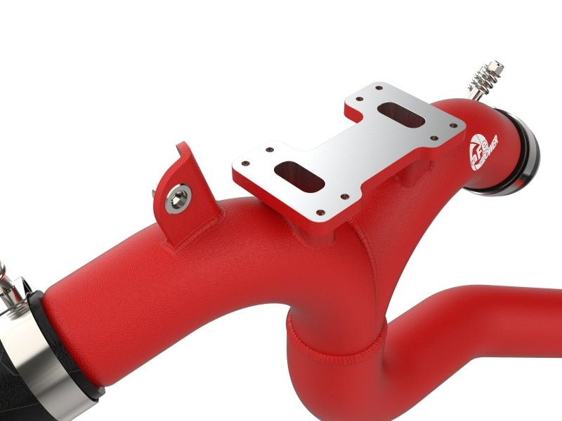 AFE 18-21 Kia Stinger V6-3.3L BladeRunner Alum Hot/Cold Charge Pipe Kit Red - CPC Performance