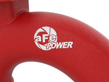 AFE 18-21 Kia Stinger V6-3.3L BladeRunner Alum Hot/Cold Charge Pipe Kit Red - CPC Performance