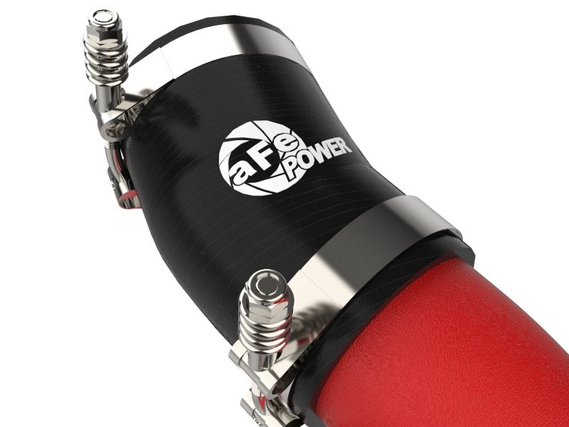 AFE 18-21 Kia Stinger V6-3.3L BladeRunner Alum Hot/Cold Charge Pipe Kit Red - CPC Performance