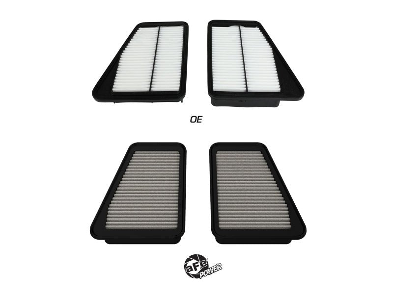 aFe 18-21 Kia Stinger V6-3.3L (tt) Magnum FLOW OE Replacement Air Filter w/ Pro DRY S Media - CPC Performance