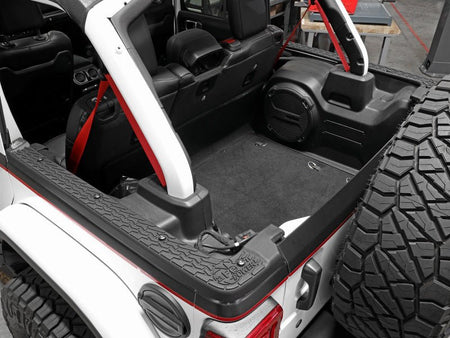 aFe 18 - 22 Jeep Wrangler JL (4 - Door Models w/ 3 - Piece Hard - Top Only) Terra Guard Tub Rail Covers - CPC Performance