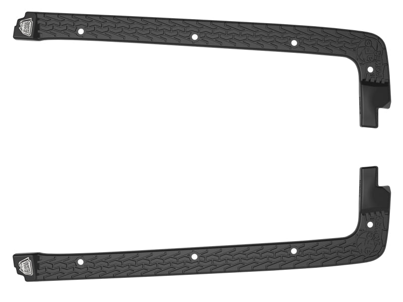 aFe 18 - 22 Jeep Wrangler JL (4 - Door Models w/ 3 - Piece Hard - Top Only) Terra Guard Tub Rail Covers - CPC Performance