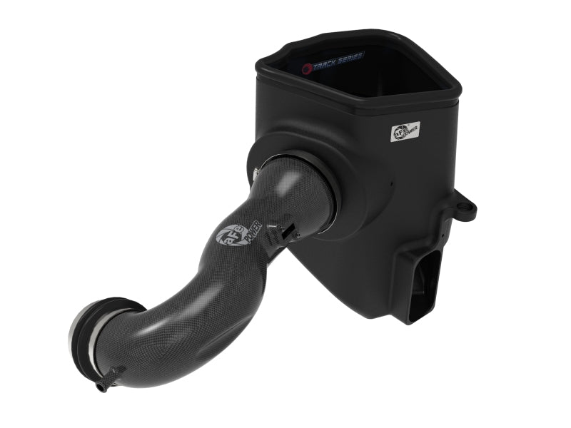 aFe 19 - 20 GM Trucks 5.3L/6.2L Track Series Carbon Fiber Cold Air Intake System With Pro 5R Filters - CPC Performance